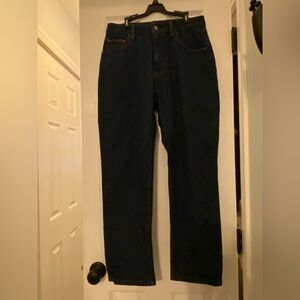 Patagonia Women’s Size 29 Straight Leg Dark Blue Denim Classic 5 Pocket Jeans